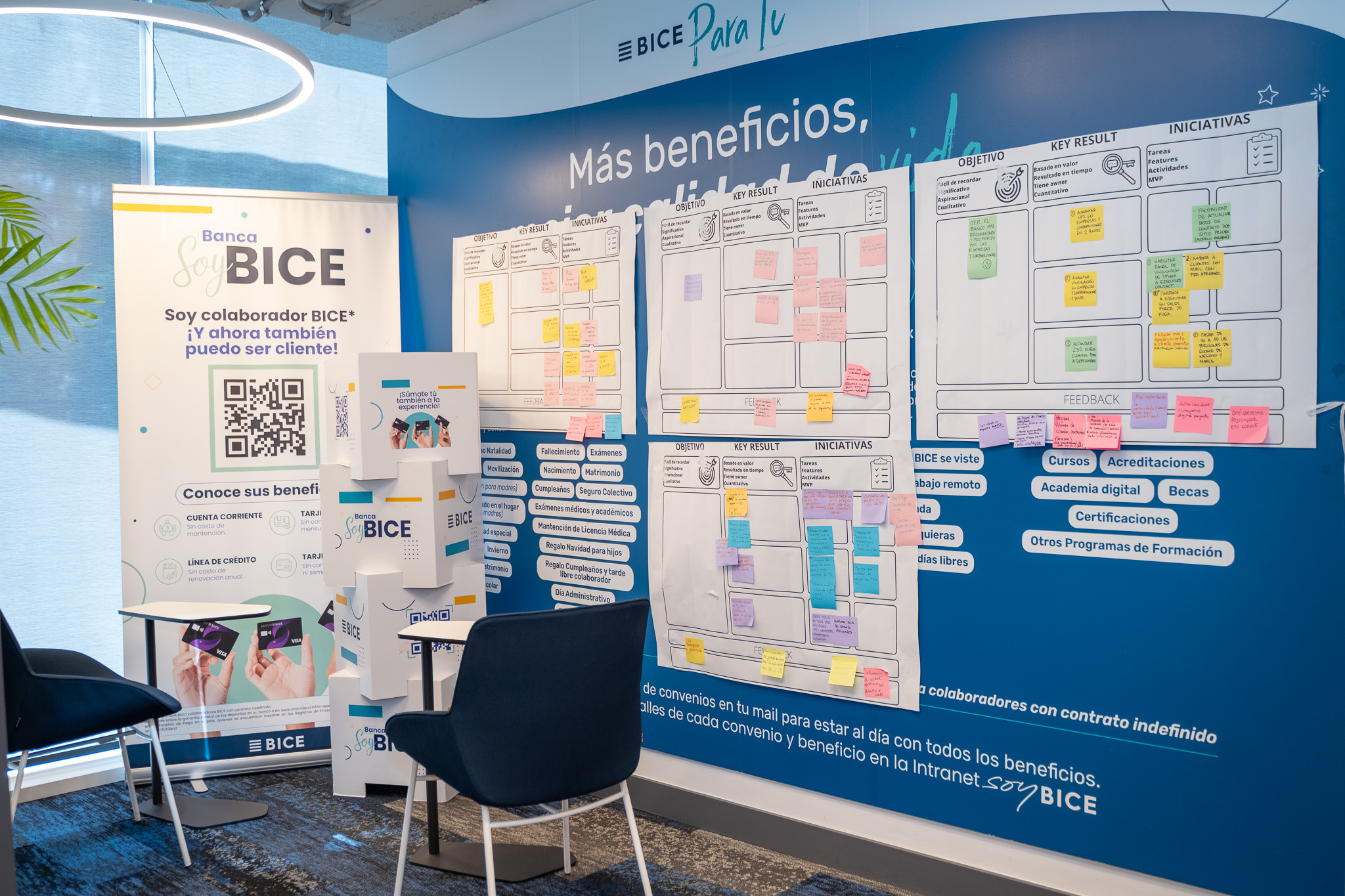 Collage de un espacio de trabajo