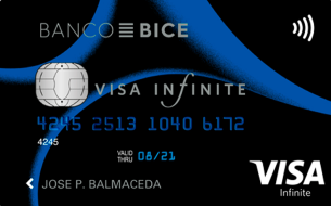 Tarjeta VISA Infinite